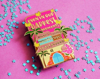 Where you least expect it Quote pin