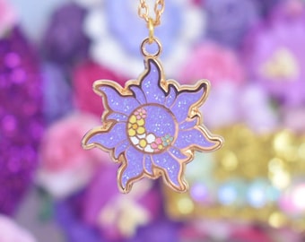 Floral Sun Necklace | Rapunzel | Punzie