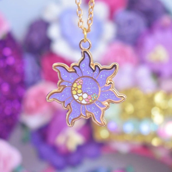 Floral Sun Necklace | Rapunzel | Punzie