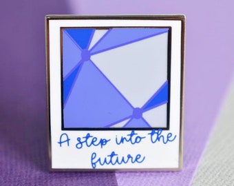 Purple Wall pin