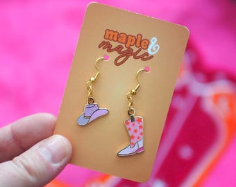 Cowgirl Jewellery | Cowboy boot | Stetson | Star print | howdy
