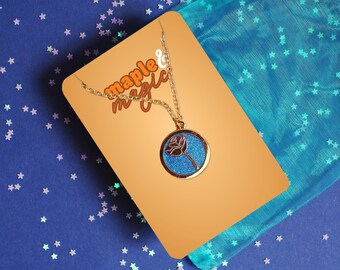 Rose Medallion Necklace