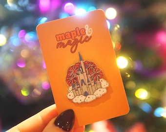 Very Merry Fireworks pin | Cinderella's Castle