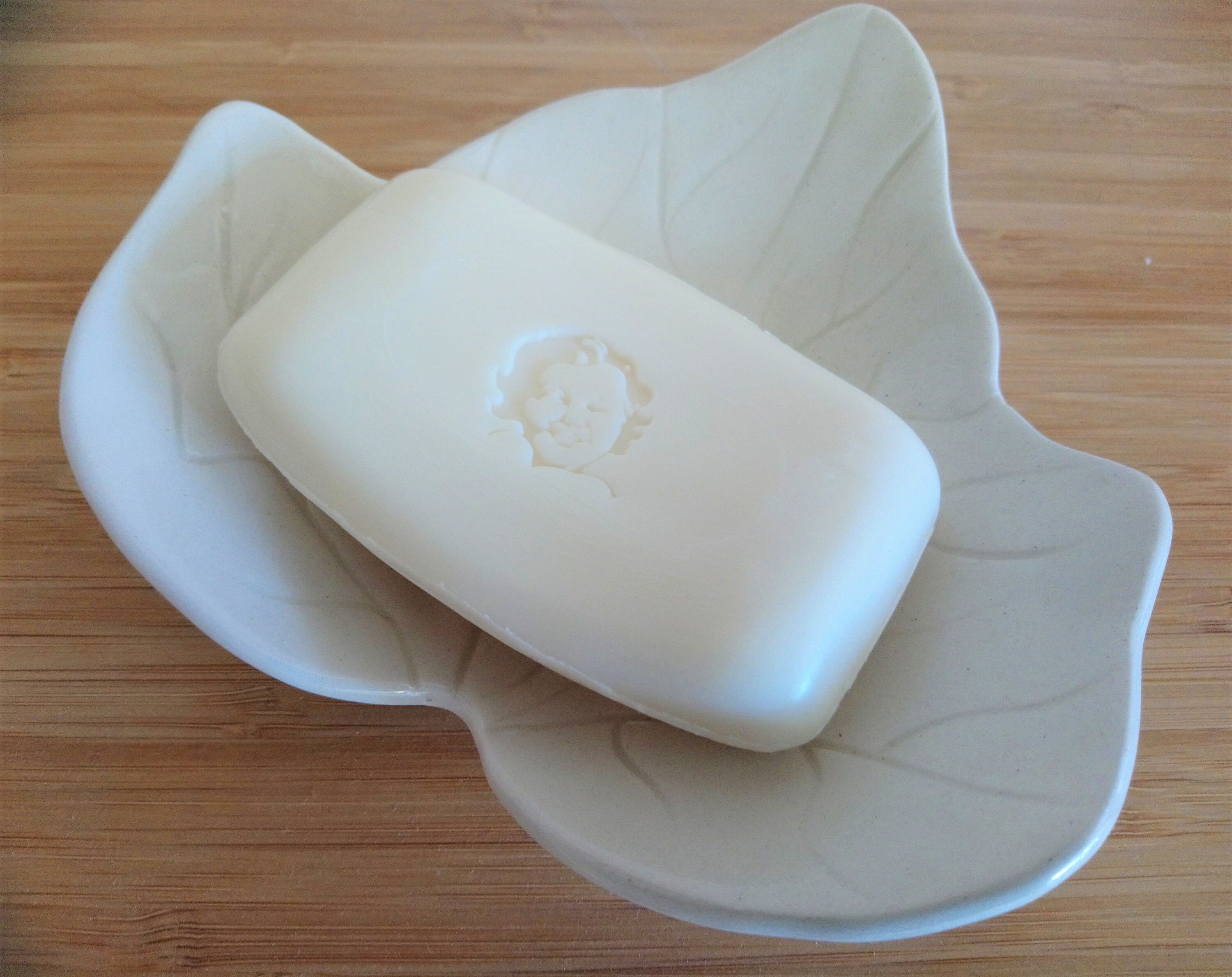 Porte Savon en Forme de Feuille | Céramique