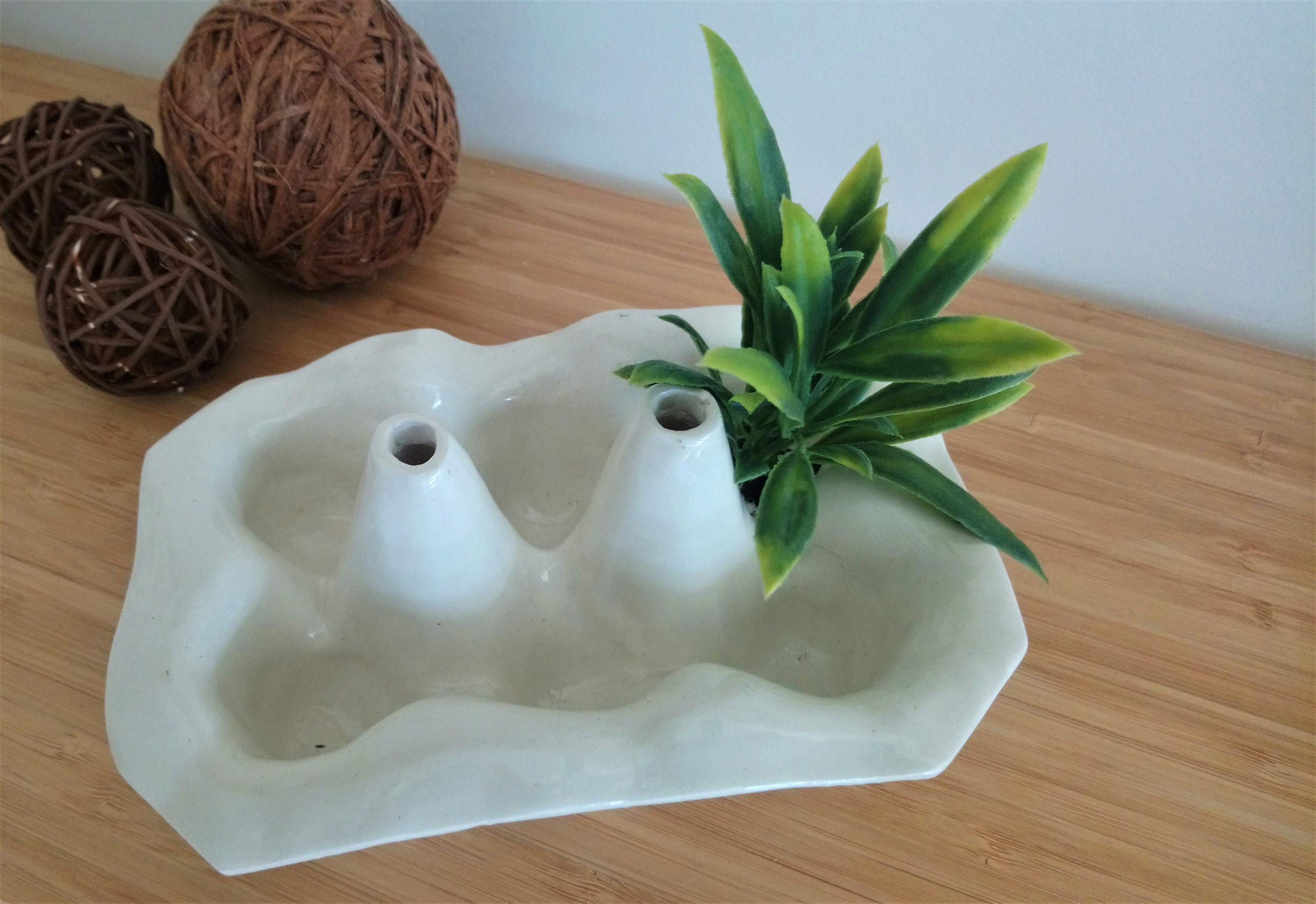 Boite à Œuf Décorative en Céramique