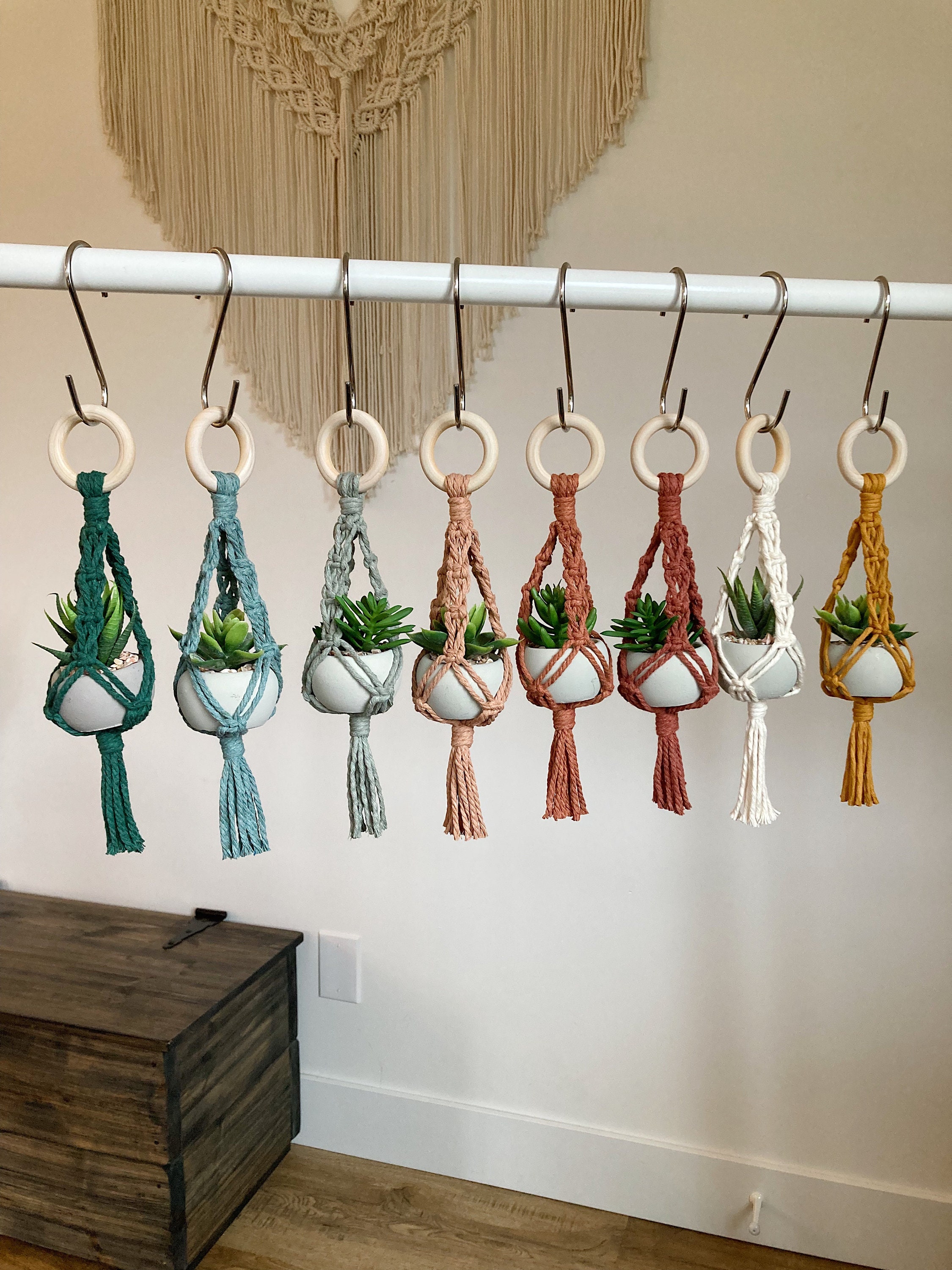 Rear View Mirror Plant Hanger Car Plant Hanger Mini Plant Etsy