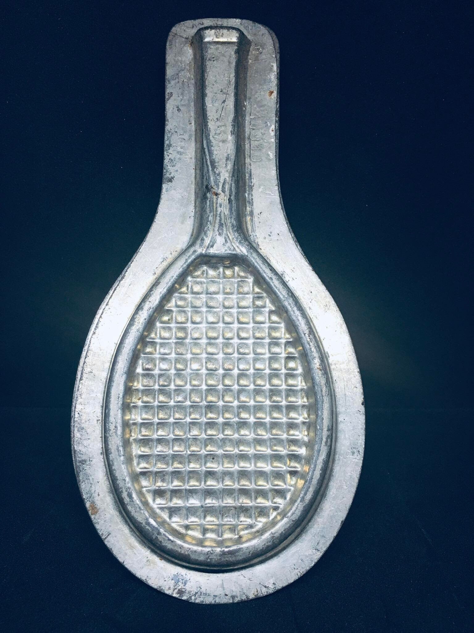 Vintage 2 Part Reiche Tennis Racket Chocolate Mold 14910 Etsy