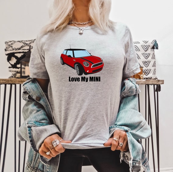 Mini Cooper Custom Car Illustration Cartoon Style MINI Love