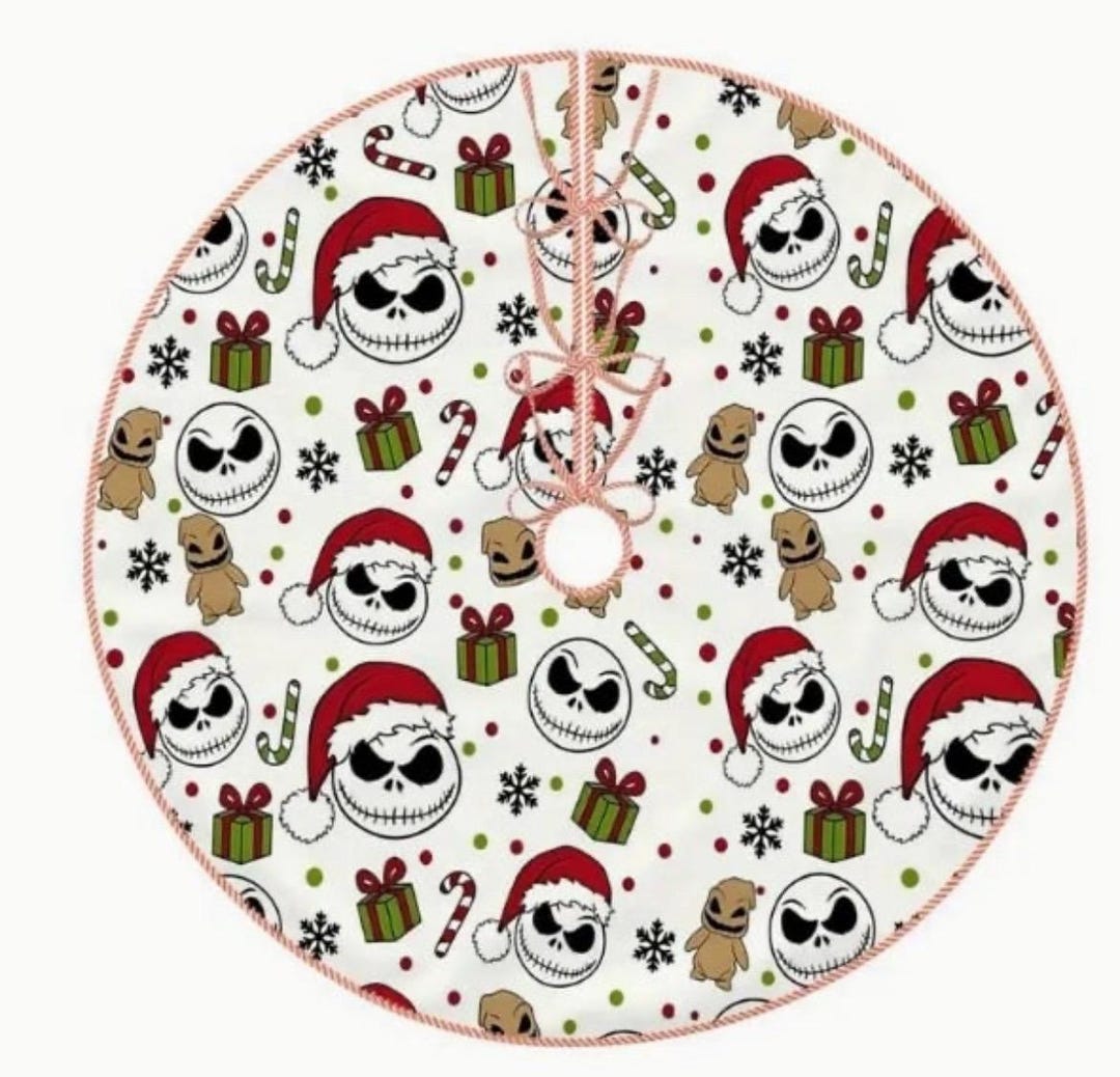 Nightmare Before Christmas Tree Skirt