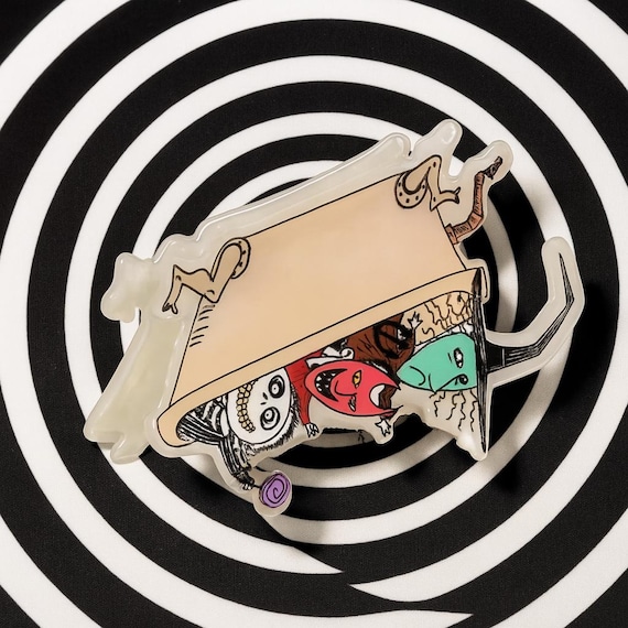 Nightmare Before Christmas Jack & Oogie Boogie Claw Clip Set Oogie Boogie main image 2