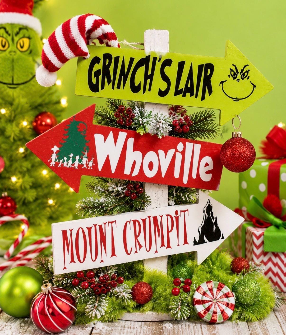 Mt Crumpit Grinch - Etsy