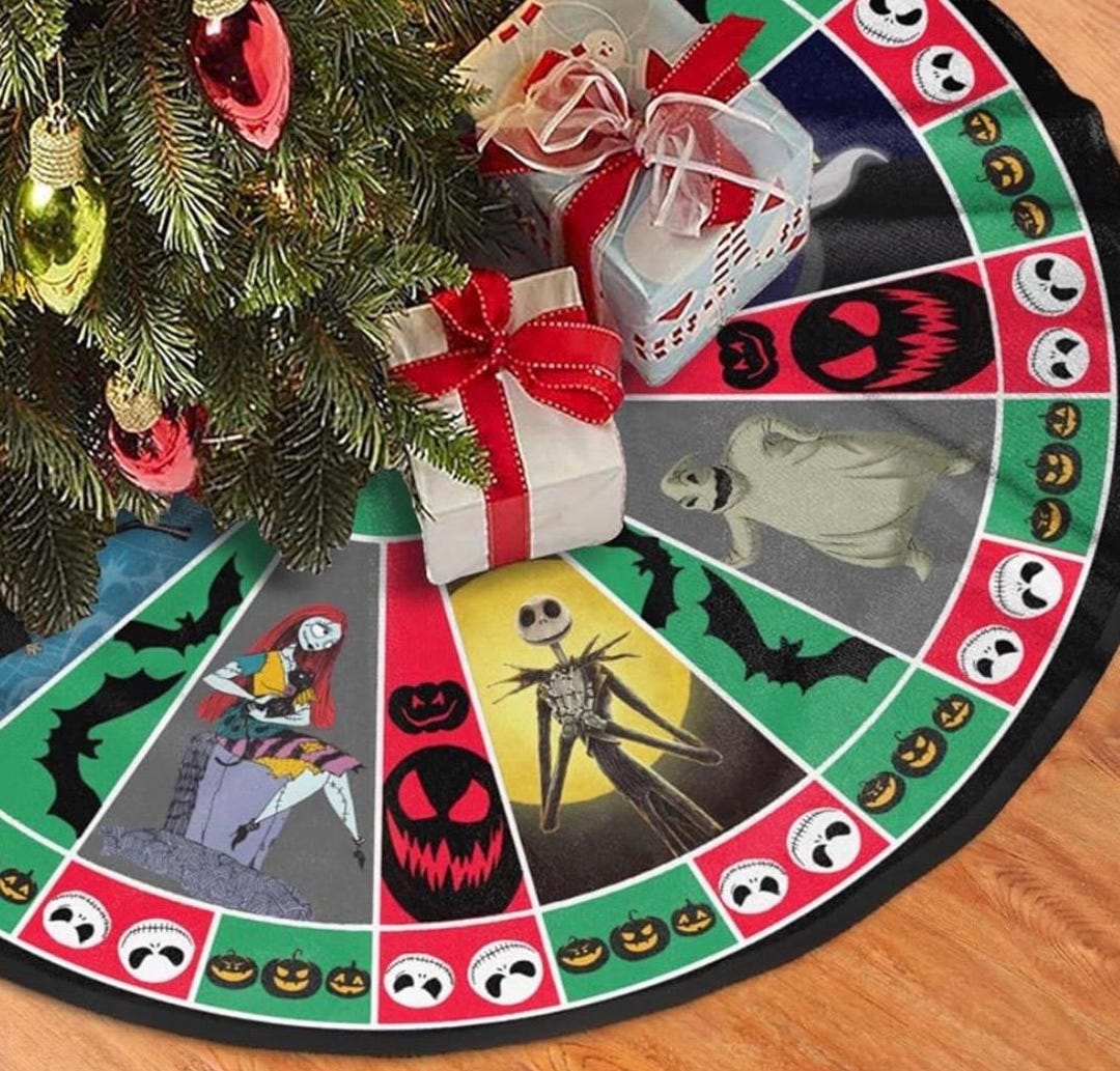 Nightmare Before Christmas Tree Skirt