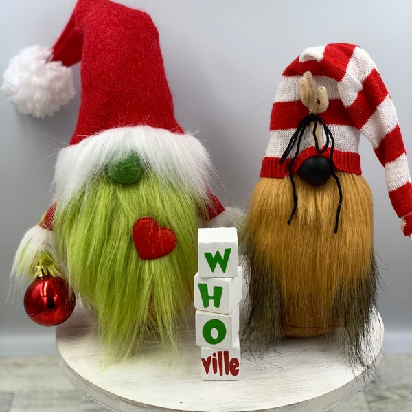 Grinch Gnome Etsy