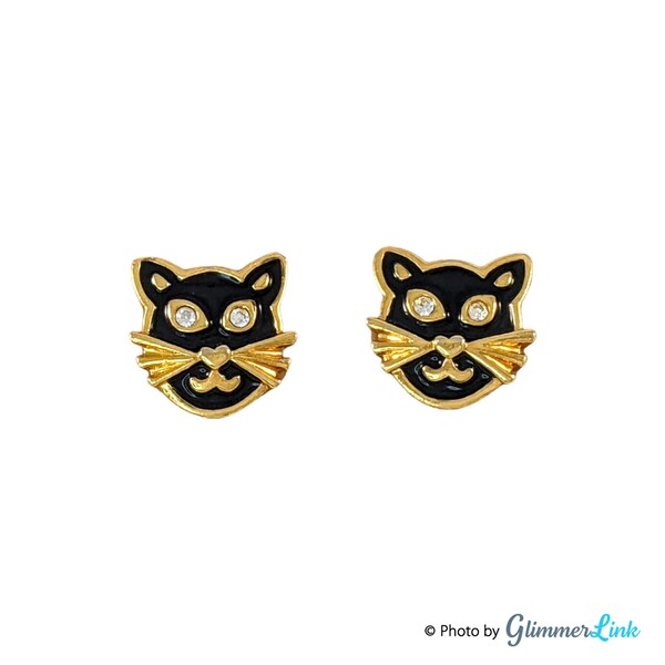 Review for Lovely black cat ear piercing beret YV2349 main image 1