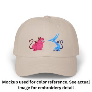 Hercules Pain and Panic embroidered dad hat | baseball cap | Disneyland Disney World Hades