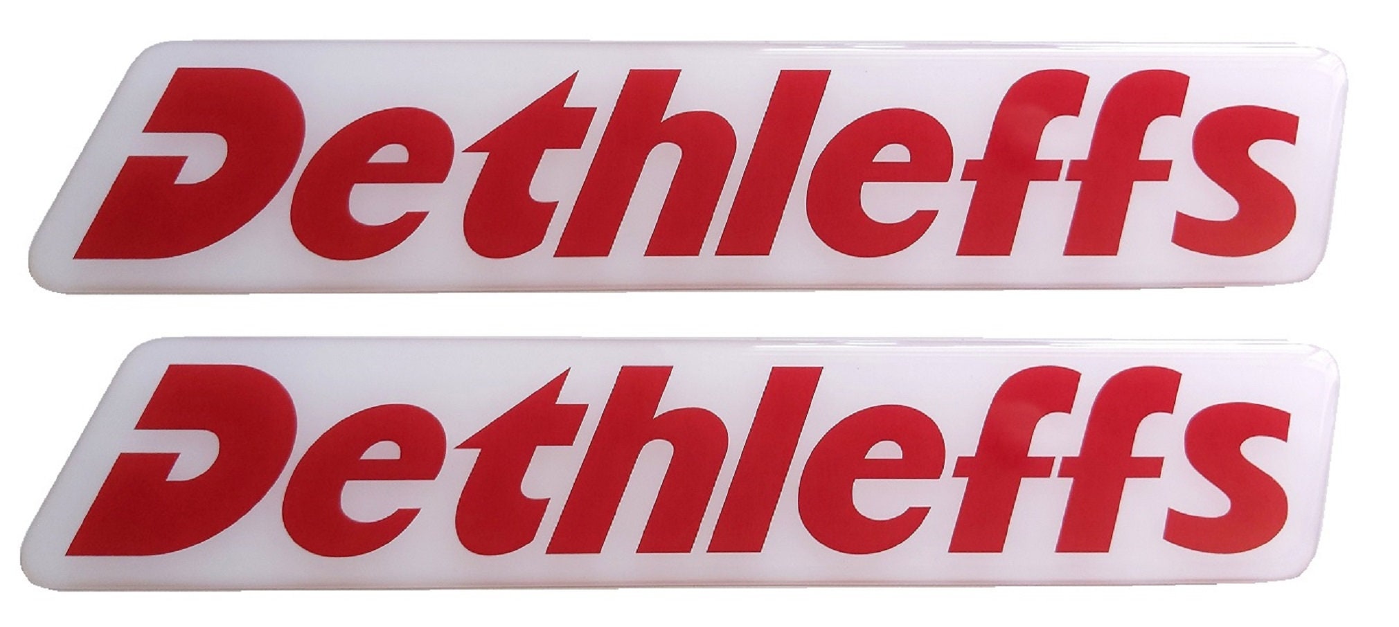 2 X Dethleffs Caravan Gewölbt Aufkleber Domed Stickers 3D Etsy UK