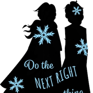 Inspired by Frozen II jpg for sublimation and print.