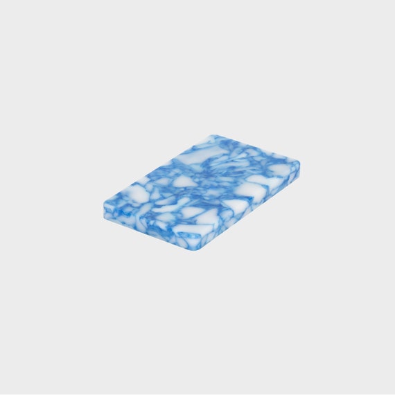 Chopping Board Marbled Blue Made From 100% Recycled Plastic 3 Sizes or Set  of 3 Cutting Board -  Sweden