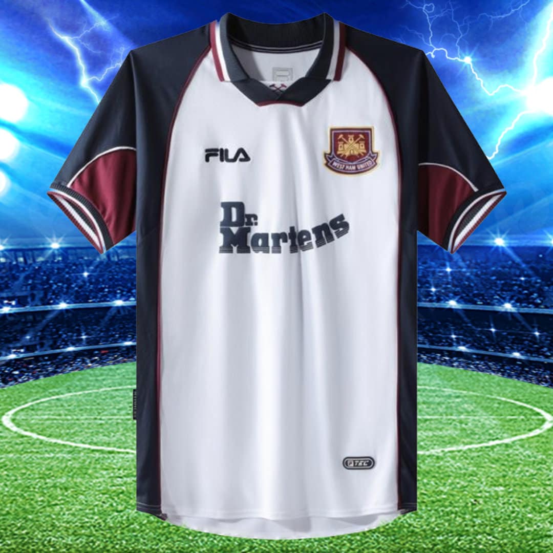 ウェア FILA WestHam Authentic Jersey Dr.Martin CAMISETA SHIRT JERSEY TRIKOT MAILLOT MAGLIA WEST HAM UNITED