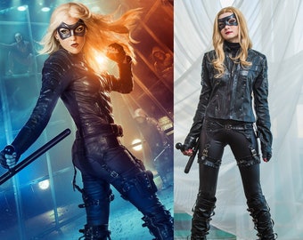 Black Canary Costume Etsy