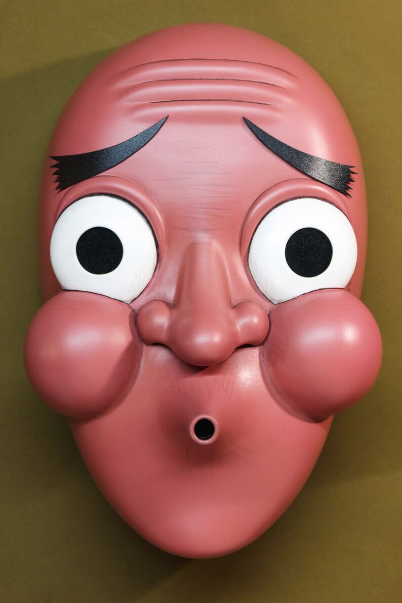 Haganezuka Hotaru mask anime cosplay mask traditional Etsy