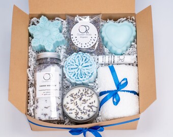 Merry Christmas Gift ,Christmas Gift Box , Happy Holiday giftbox, Personalized Christmas Gift Box, Christmas Spa gift Box, Best friend gift.