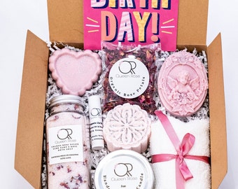 Happy Birthday spa Gift set box/ Women Birthday gift box / Mom Birthday gift box/ Daughter Birthday gift box/ Best friend Birthday Gift box