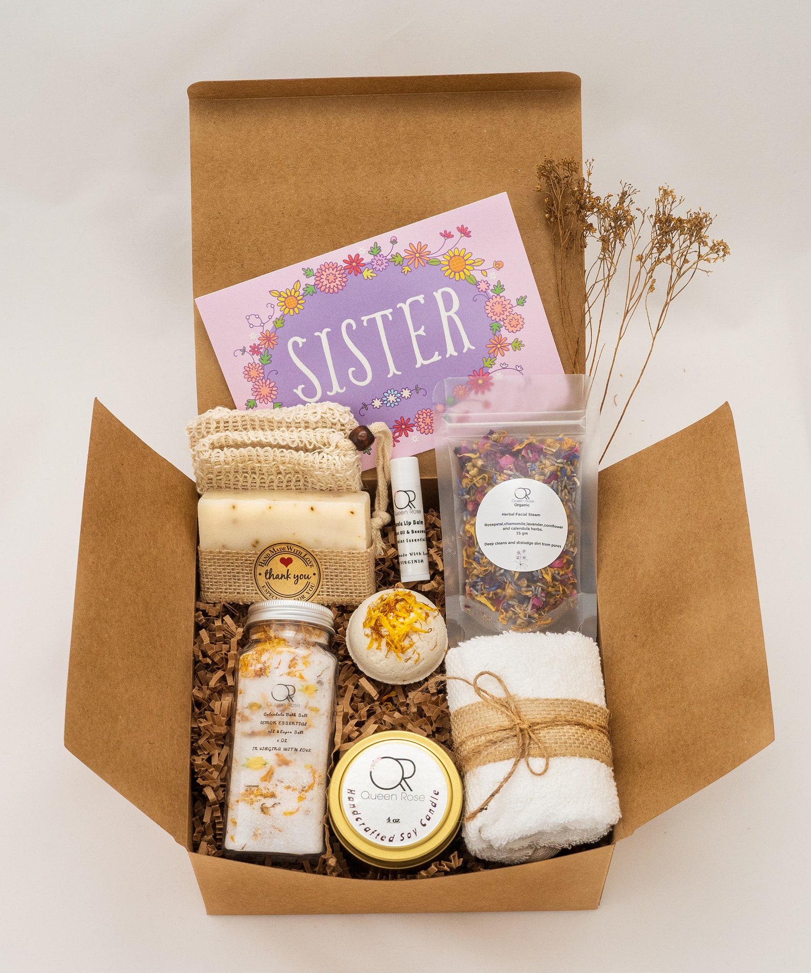 Sister Gift Box/sister Birthday Gift/sister Self Care Gift/ Etsy