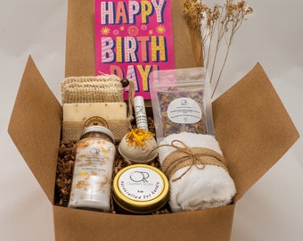 Happy Birthday spa Gift set box/ Women Birthday gift box / Mom Birthday gift box/ Daughter Birthday gift box/ Best friend Birthday Gift box