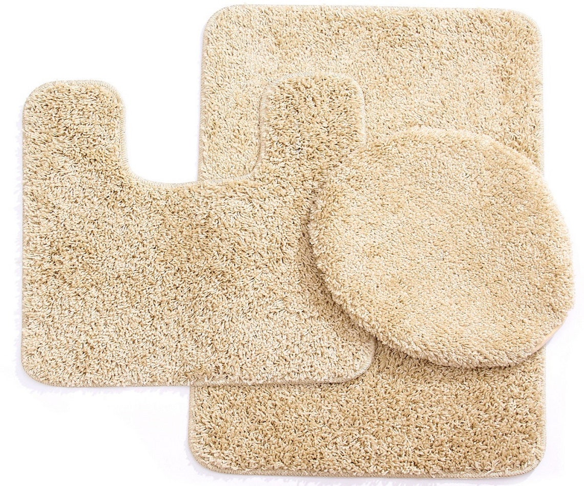 3 Piece Elite Spa Hotel Collection Rug Set. beige Etsy