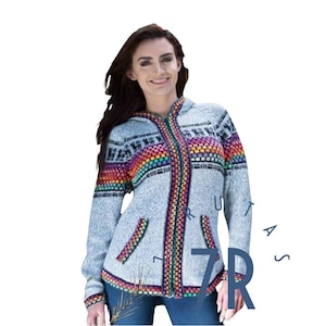 Alpaca zipper sweater