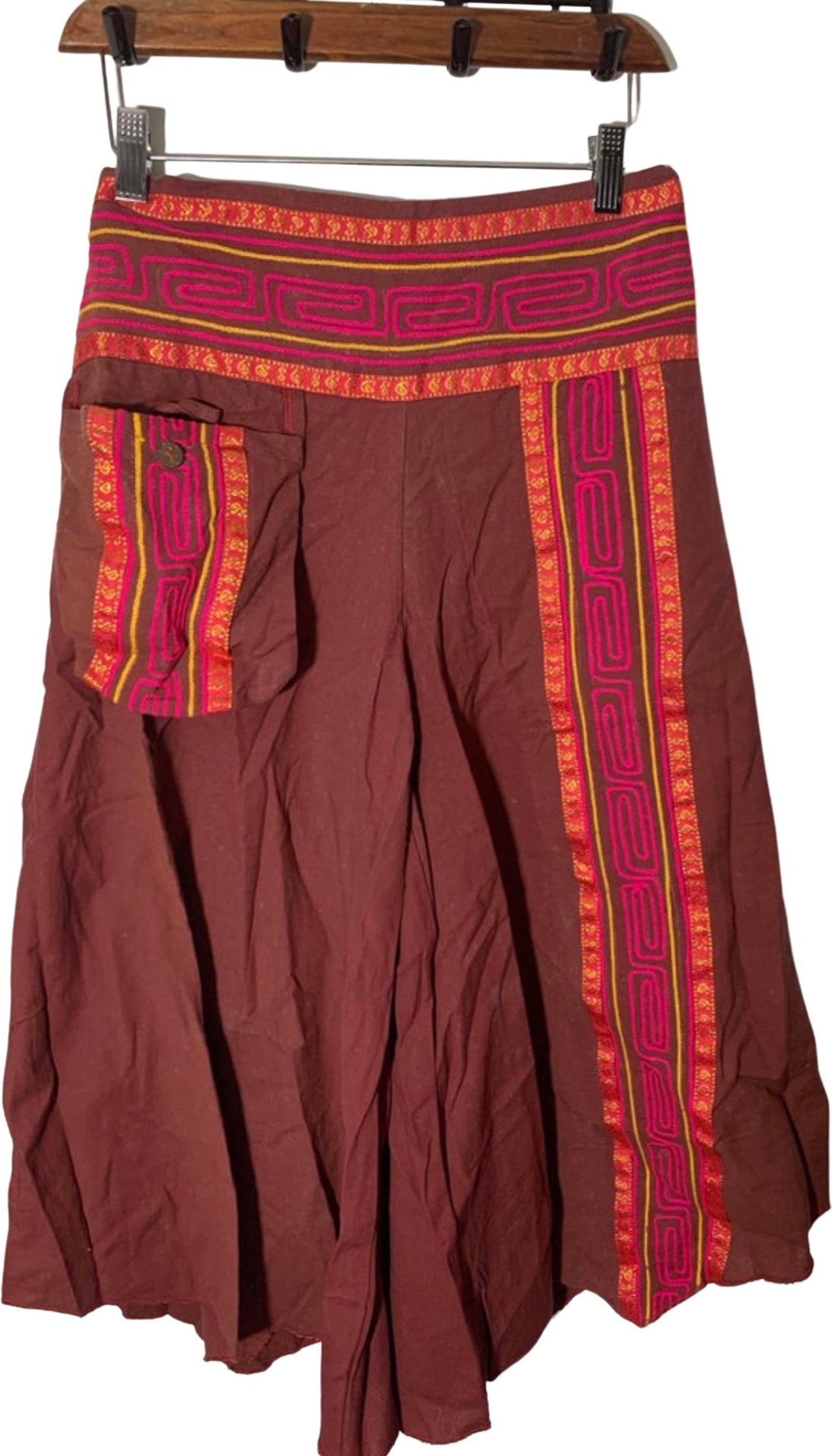 Wide Leg Nepal Pant Harem Pant Big Pants Handmade Nepal Bag Etsy