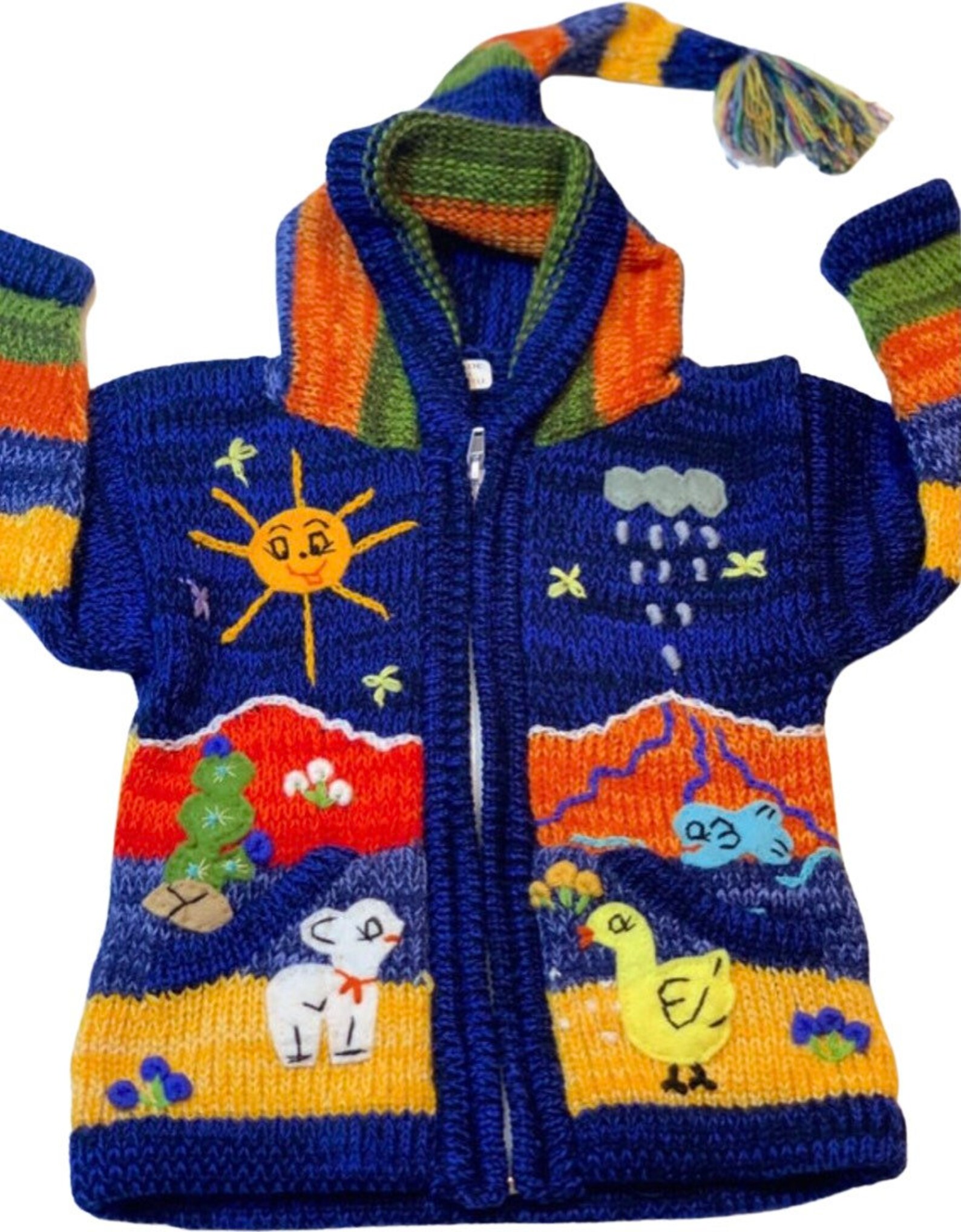 Baby and Toddler Sweet Cardigan Animal Farm Sweater Cute Etsy