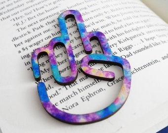 Middle Finger Bookmark Clip