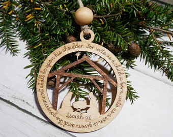 Nativity Christmas Ornament