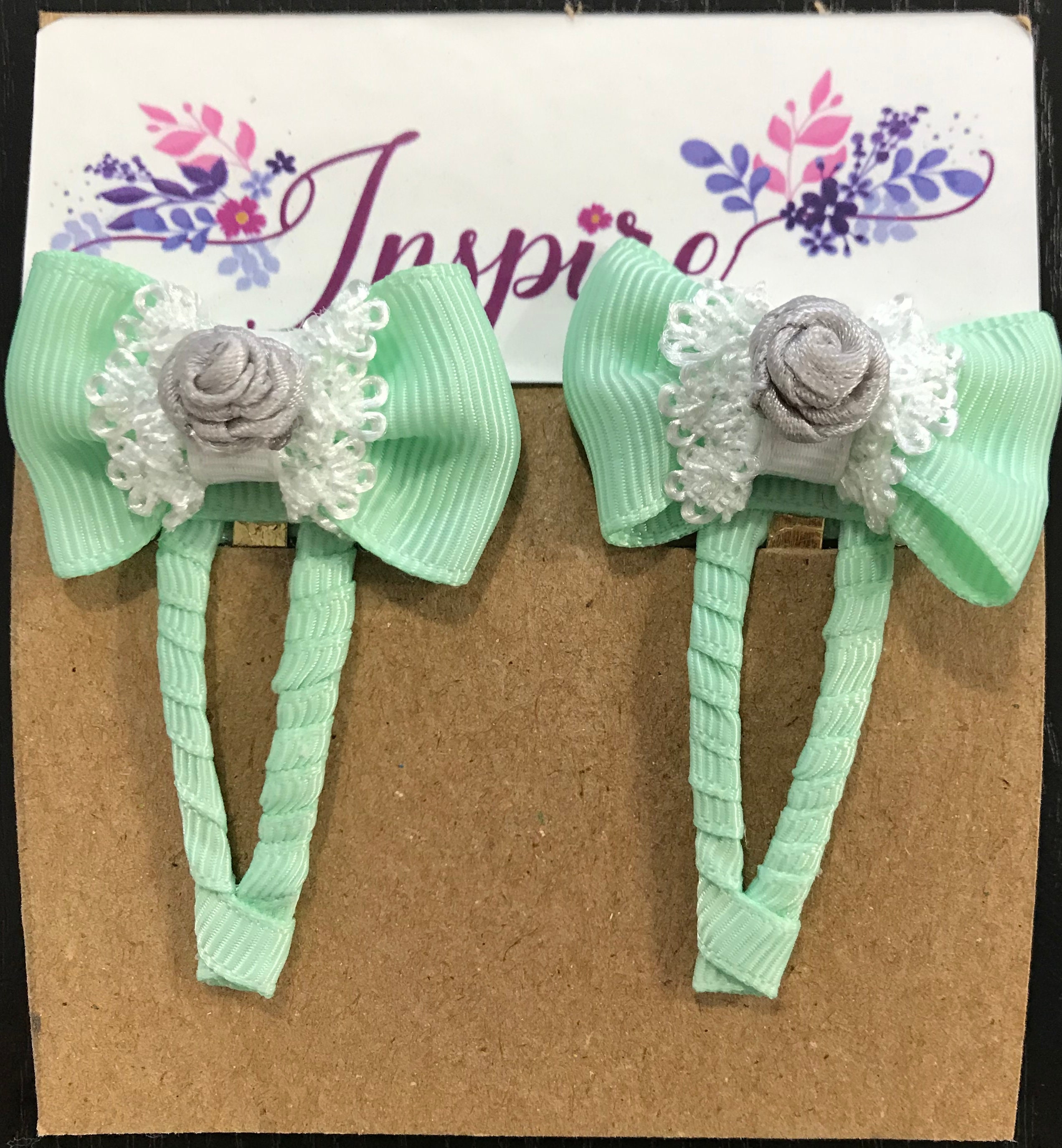 Clip on Bow for Babies and Girls Etsy