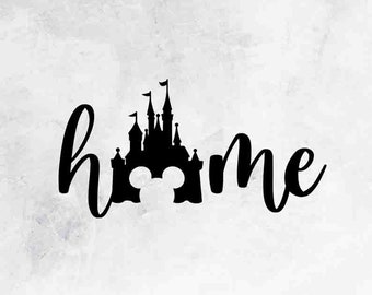 Free Disney Home Sweet Home Svg SVG PNG EPS DXF File