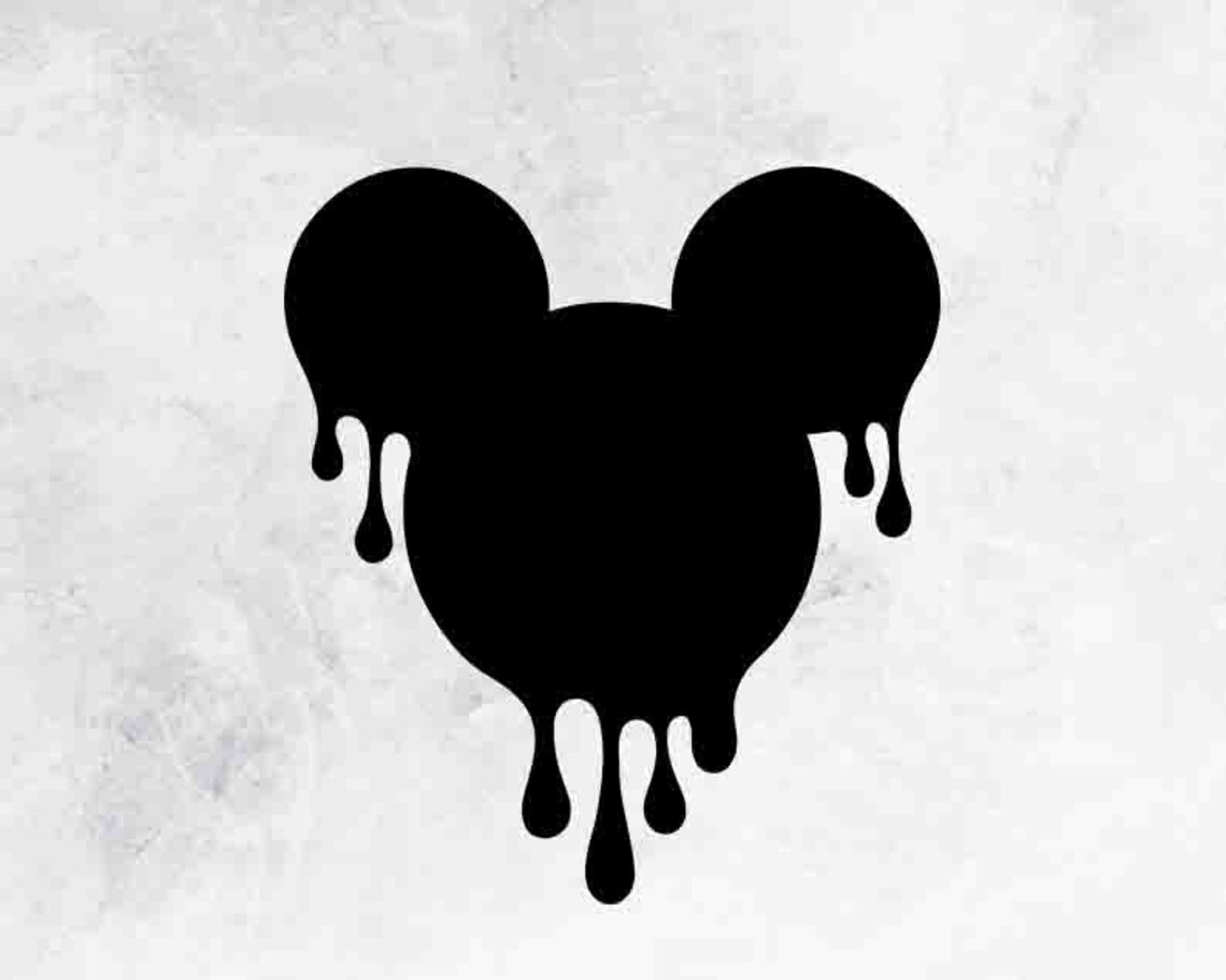 Disney Spray Paint Drip Disney's Festival of the Arts Etsy