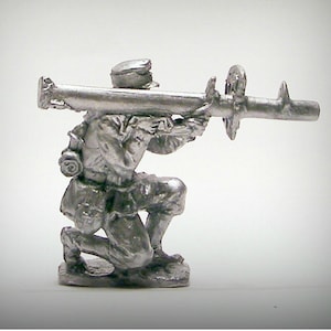 Toy Soldiers Action Figurines German Soldier WW2 World War II 54 mm Figures 1/32 Tin Soldiers Miniatures Statuette Toy Sculpture Gift Metal