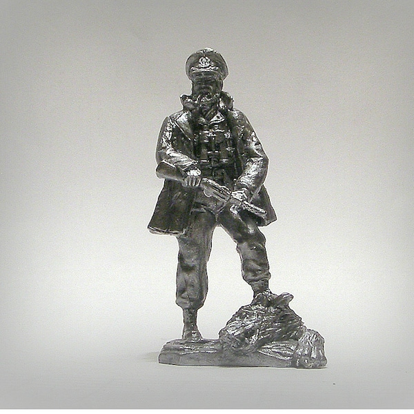 Toy Soldiers Action Figurines German Marine WW2 World War II 54 mm Figures 1/32 Tin Soldiers Miniatures Statuettes Toys Sculpture Gift Metal