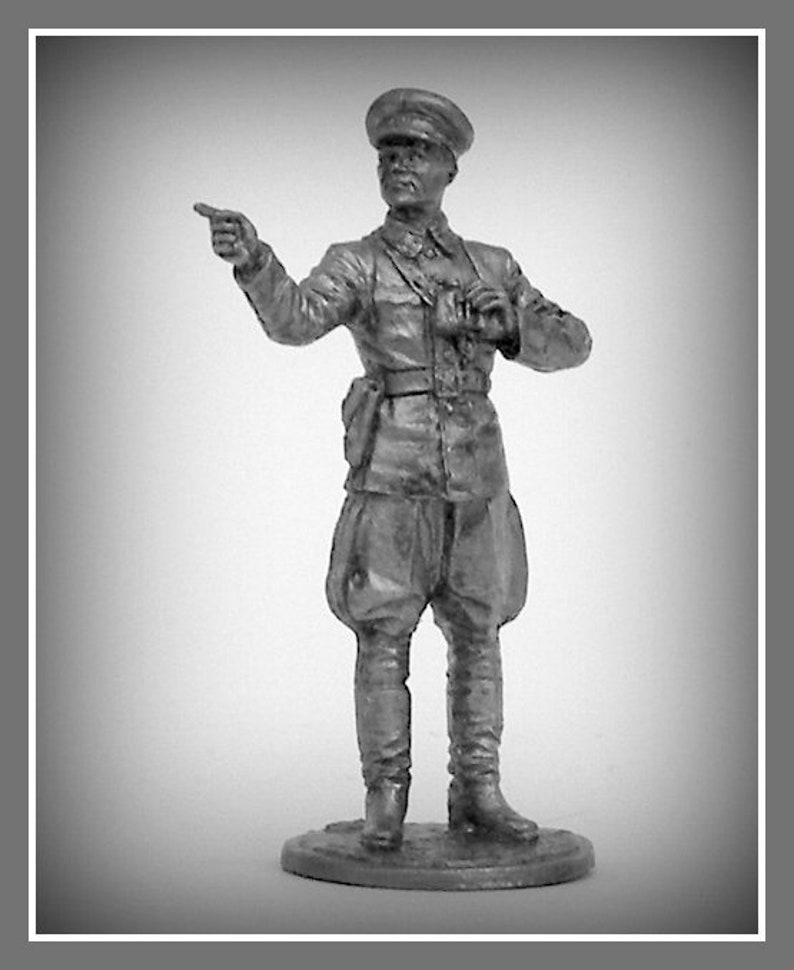 Toy Soldiers Action Figurines Soviet Marshal Konev World War II