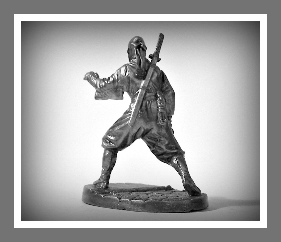 Toy Action Figures Japanese Ninja 15th Century 54 Mm Figure 1/32 Scale
