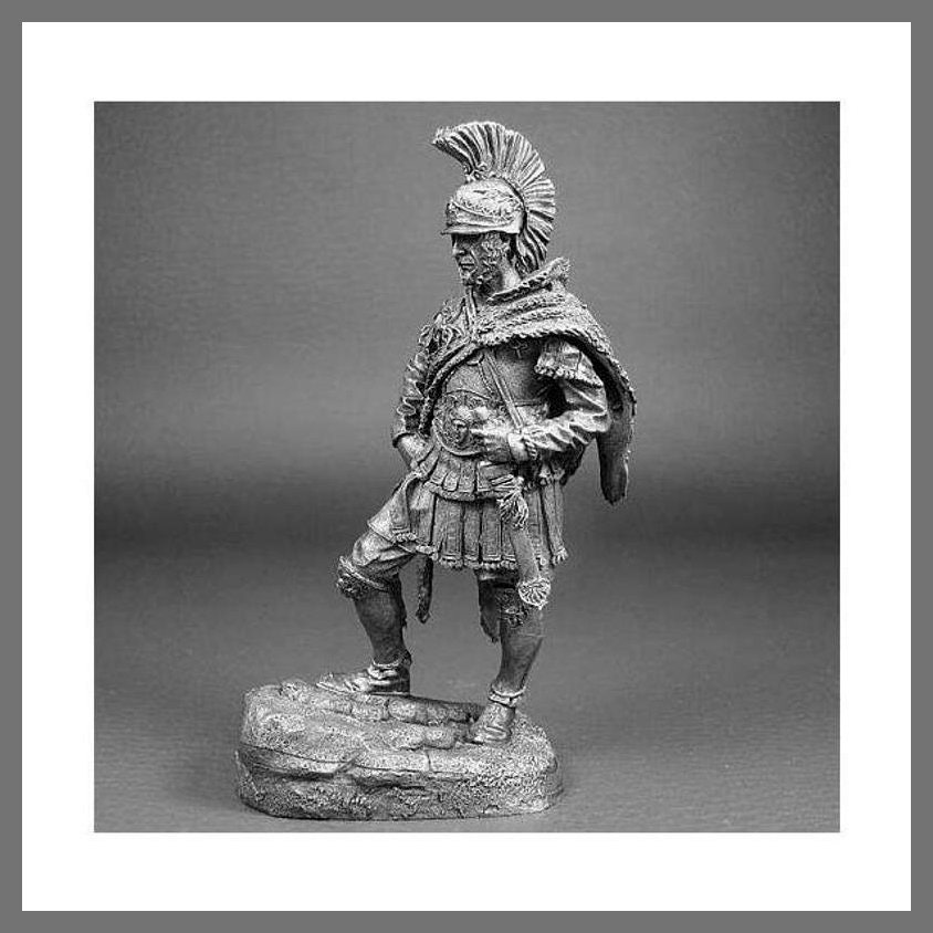 Hannibal Barca — 54 mm Lead Figure Ancient Rome — 2nd Punic War 