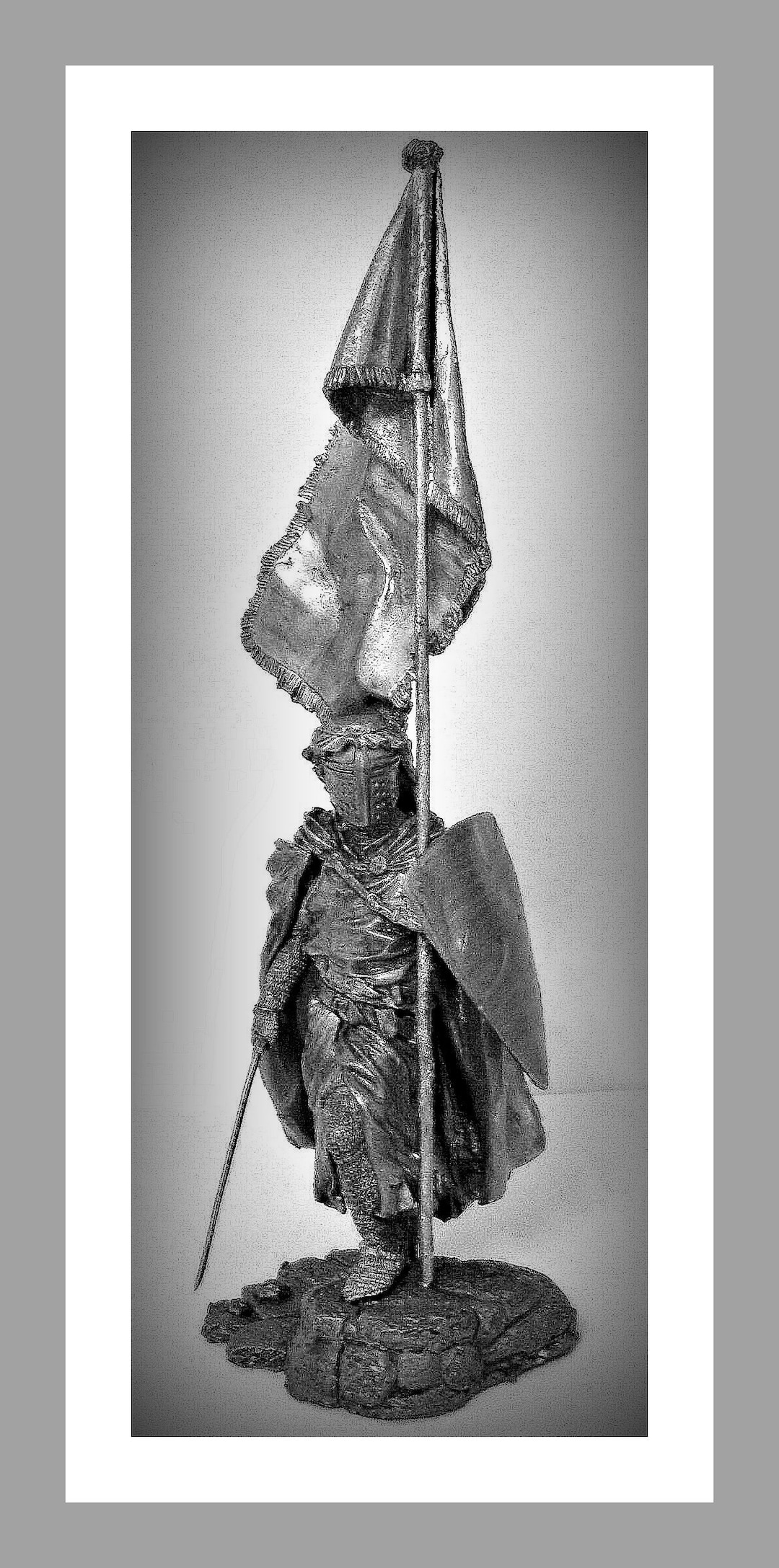 Action Figure Toys German Knight 1213 Century 75 Mm Figures Metal