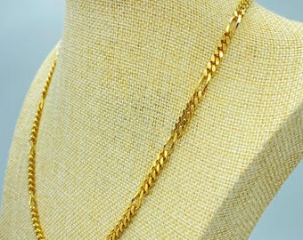 Monet Gold Chain Necklace, Monet Gold Chain, Vintage Monet