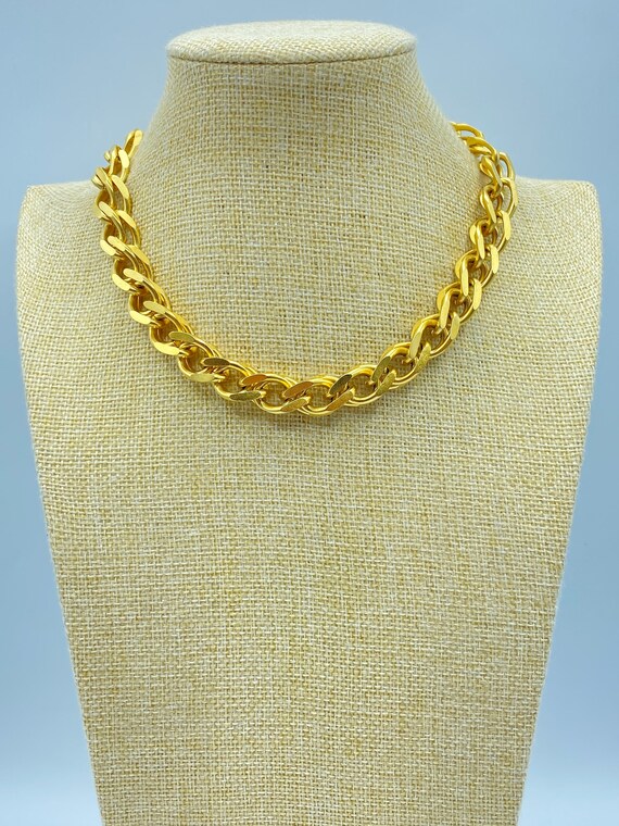 Vintage double link chain Gem