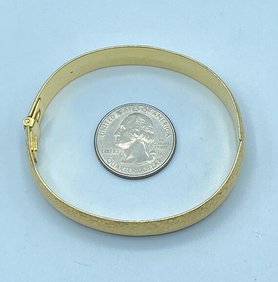 Bracelet Rigide Torsadé Vintage Signé MONET - Alliage Argenté - État Excellent - Bijou Rétro Années 70/80