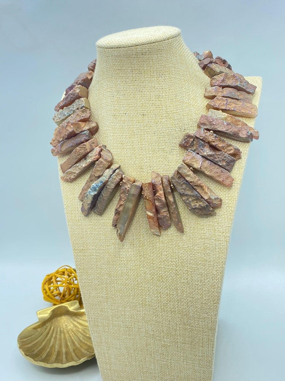 Vintage Kenneth Jay Lane Necklace: 15 Inches, Chu… - image 5