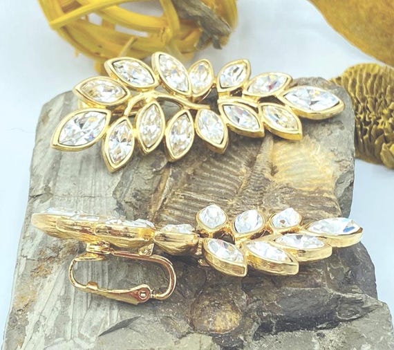 Kenneth Jay Lane Earrings: Rhinestone Earrings, K… - image 11