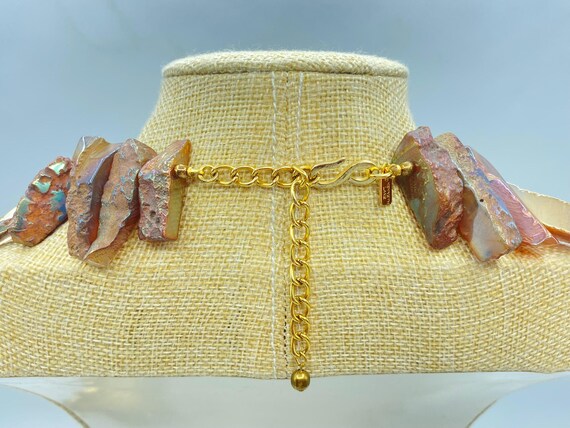 Vintage Kenneth Jay Lane Necklace: 15 Inches, Chu… - image 6